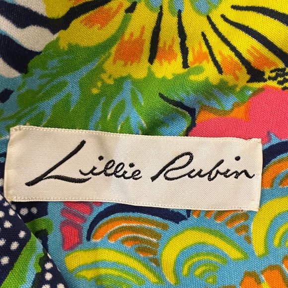 Vintage Don Luis De Espana Multicolor Funky Floral Print Flowy Maxi Dress S/M - Picture 8 of 12